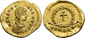 Licinia Eudoxia (wife of Valentinian III) AV Tremissis.