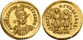 Valentinian III AV Solidus.
