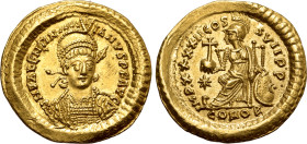 Valentinian III AV Solidus.