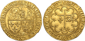 Anglo-Gallic, Henry VI of England and France AV Salut d'or.