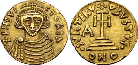 Lombard Kingdom, Beneventum. Arichis II AV Solidus.