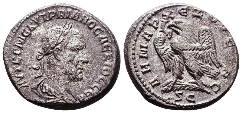 Trajan Decius. Tetradrachm. Antioch, c. 250-1 AD.
Reference:
Condition: Very F...