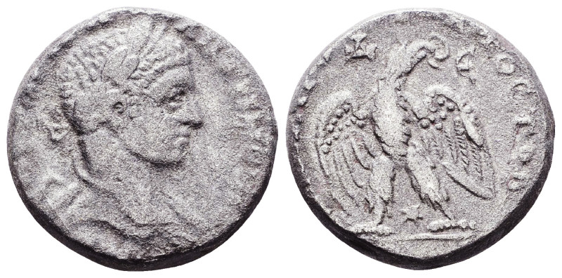 Seleucis and Pieria. Antiochia ad Orontem. Elagabalus. A.D. 218-222. Tetradrachm...