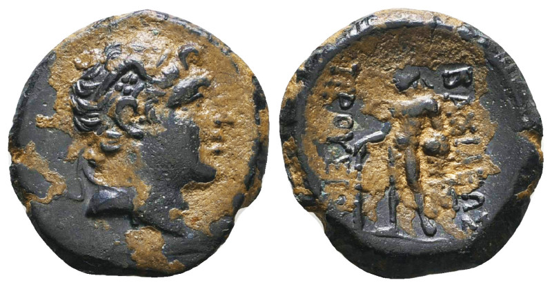 Kings of Bithynia. Prusias II (182-149 BC). Ae
Reference:
Condition: Very Fine...