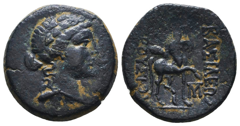 Greek Coins. 4th - 1st century B.C. AE
Reference:
Condition: Very Fine
W :5.2...