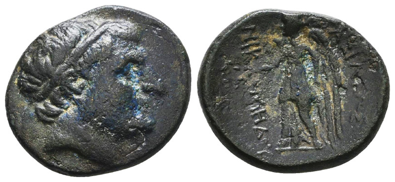 Greek Coins. 4th - 1st century B.C. AE
Reference:
Condition: Very Fine
W :6 g...