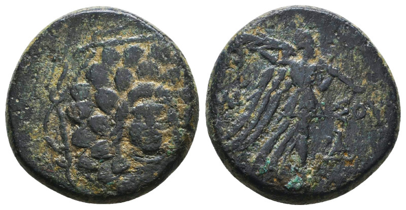 Greek Coins. 4th - 1st century B.C. AE
Reference:
Condition: Very Fine
W :8.8...