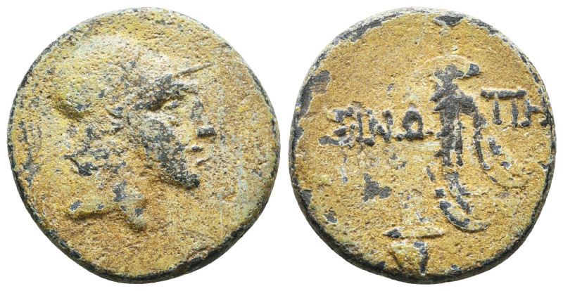 Greek Coins. 4th - 1st century B.C. AE
Reference:
Condition: Very Fine
W :7.8...