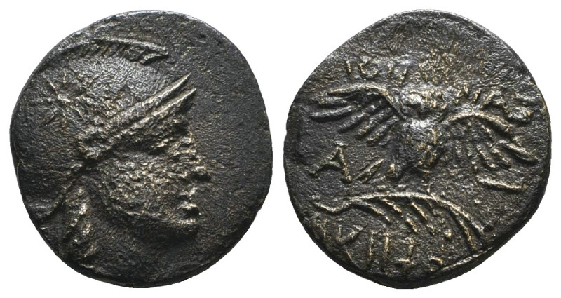 Greek Coins. 4th - 1st century B.C. AE
Reference:
Condition: Very Fine
W :3.2...