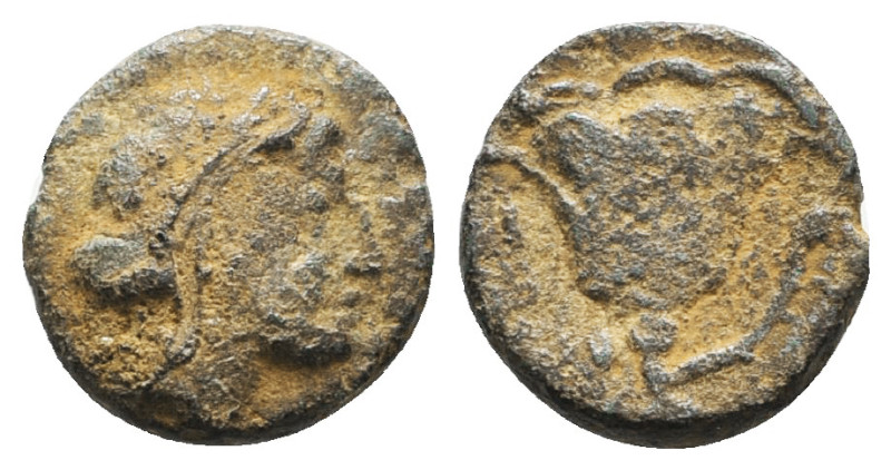 Greek Coins. 4th - 1st century B.C. AE
Reference:
Condition: Very Fine
W :1.5...