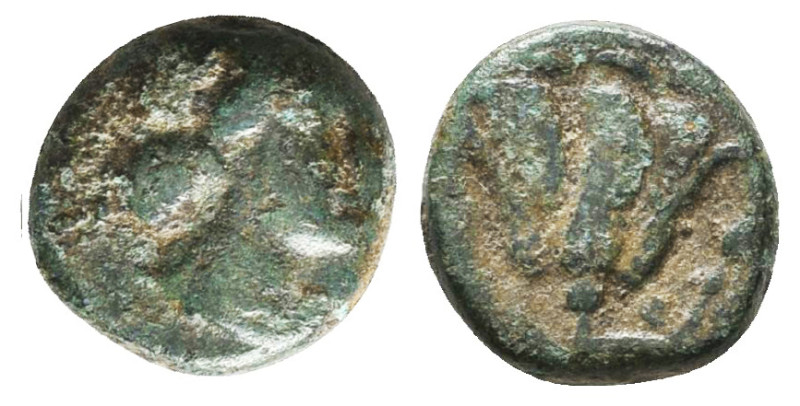 Greek Coins. 4th - 1st century B.C. AE
Reference:
Condition: Very Fine
W :1.6...