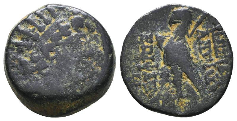 Greek Coins. Seleukid Empire, 4th - 1st century B.C. AE
Reference:
Condition: ...