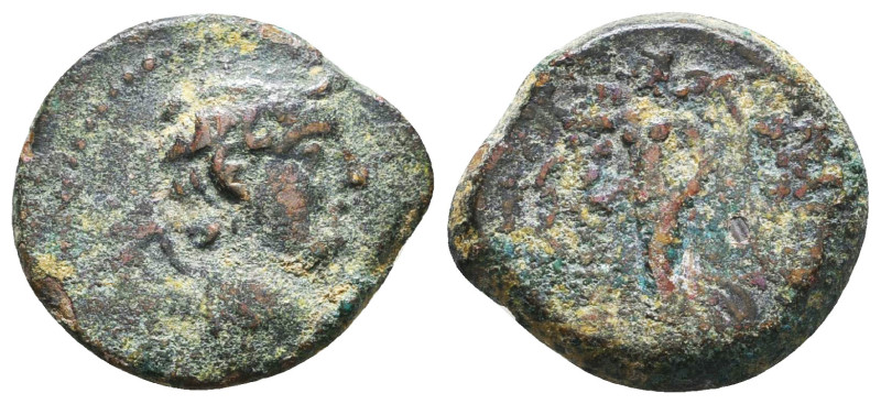 Greek Coins, 4th - 1st century B.C. AE
Reference:
Condition: Very Fine
W :5 g...