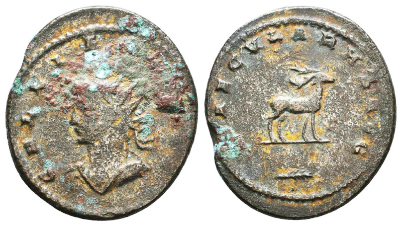 Gallienus. A.D. 253-268. AE antoninianus

Reference:
Condition: Very Fine
W ...