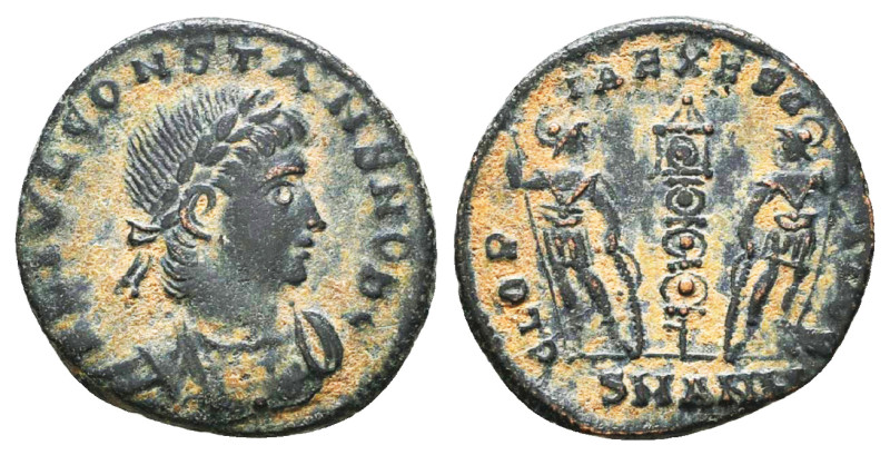 Constans. A.D. 337-350. AE

Reference:
Condition: Very Fine
W :1.4 gr
H :15...