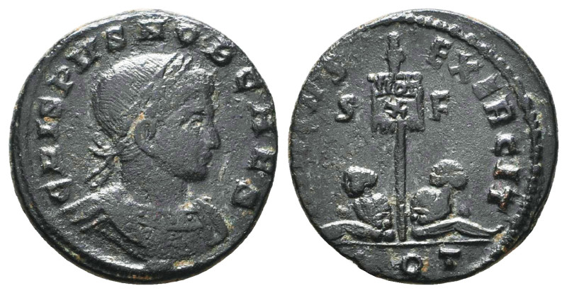 Crispus. Caesar, A.D. 317-326. AE 

Reference:
Condition: Very Fine
W :2.7 g...