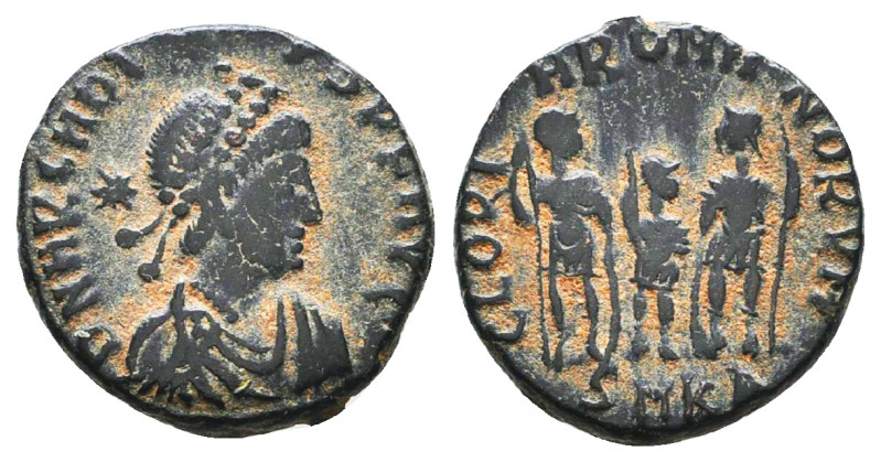 Arcadius. A.D. 383-408. AE

Reference:
Condition: Very Fine
W :2 gr
H :14.7...