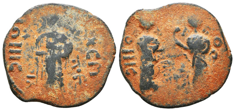 Arab - Byzantine Coins
Reference:
Condition: Very Fine
W :5 gr
H :25 mm