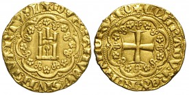 Genova, Simon Boccanegra (Doge IV 1356-1363), Genovino, Non comune Au mm 20 g 3,50 segnetti di montatura e ondulazione altrimenti q.SPL