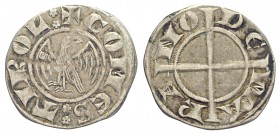 Merano, Mainardo e Alberto II Conti (1258-1271), Grosso Aquilino, CNI VI 1 Ag mm 21 g 1,44 BB