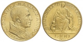 Roma, Pio XII, 100 Lire 1948, Rara Au mm 20,7 g 5,19, q.FDC