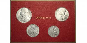 Roma, Pio XII, Serie 1948 (4), Italma, nel cartoncino originale, FDC