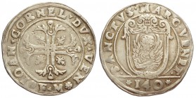 Venezia, Giovanni Corner I (1625-1629), 140 Soldi, Ag mm 42 g 31,67, BB