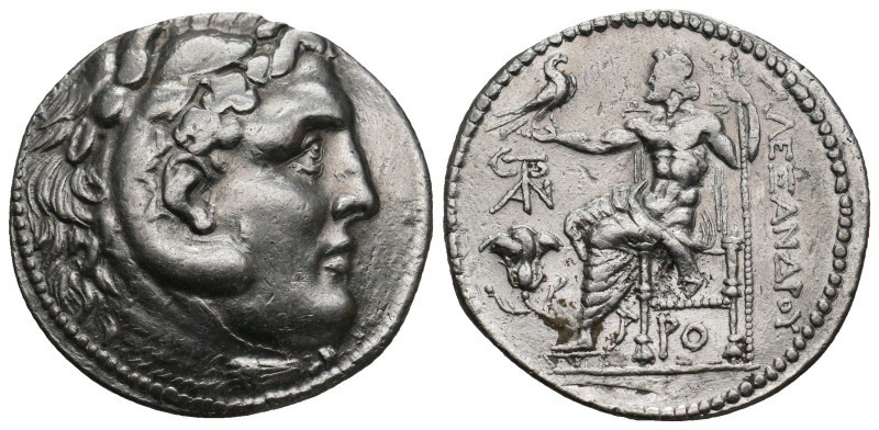 KINGS OF MACEDON. Alexander III 'the Great' (336-323 BC). Tetradrachm. Rhodes. H...