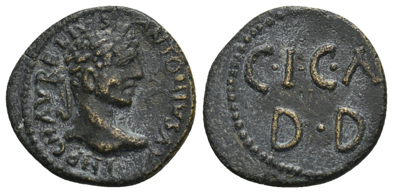 BITHYNIA. Apameia. Marcus Aurelius (161-180). Ae.
Obv: IMP C M AVRELIVS ANTONIV...