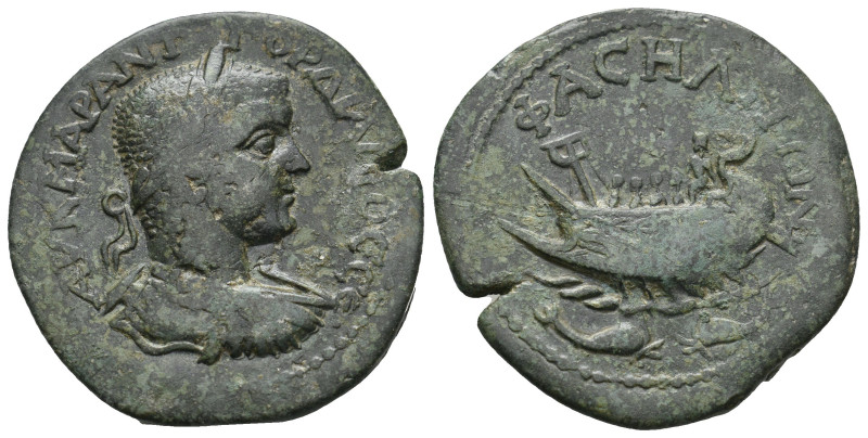 LYCIA. Phaselis. Gordian III (238-244). Ae.
Obv: ΑV Κ ΜΑΡ ΑΝΤ ΓΟΡΔΙΑΝΟC CЄ.
La...