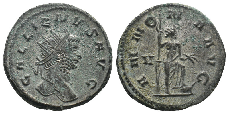 GALLIENUS (253-268). Antoninianus. Rome. Obv: GALLIENVS AVG.
Radiate head of Ga...