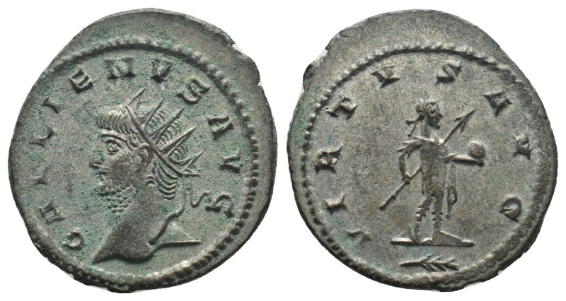 GALLIENUS (253-268). Antoninianus. Antioch.
Obv: GALLIENVS AVG.
Radiate bust lef...