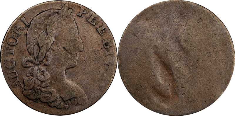 Undated Auctori Plebis Token. Breen-1153, Atkins-unlisted, Cobwright-unlisted, R...