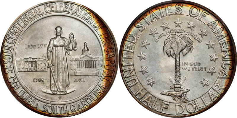 1936-D Columbia, South Carolina Sesquicentennial. MS-68+ (PCGS). CMQ.

A frost...