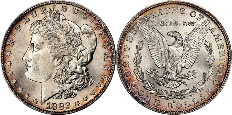 1882-S Morgan Silver Dollar. MS-68 (PCGS). CAC.

Breathtaking for its superb s...