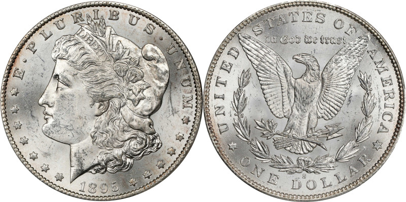 1895-S Morgan Silver Dollar. MS-63 (PCGS). CAC.

Still recovering from the dep...