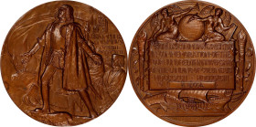 1892-1893 World's Columbian Exposition Award Medal. Eglit-90, Rulau-X3. Bronze. Gem Mint State.
