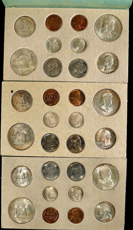 1952 Mint Set. Mint State (Uncertified).

Housed in the original U.S. Mint pac...