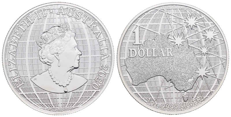 Australia - Elizabeth II (1952-2022) - 1 Dollar 2020 "Beneath the Southern Sky" ...