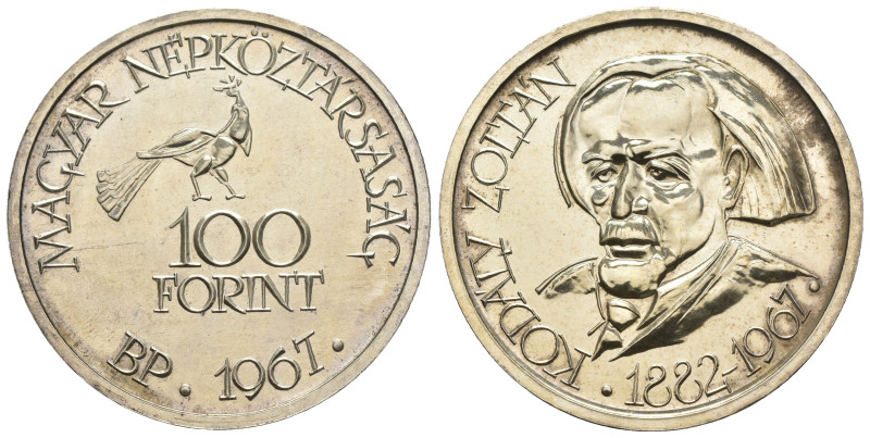 Ungheria - 100 forint 1967 - 85° Anniversario della nascita di Zoltan Kodaly - K...