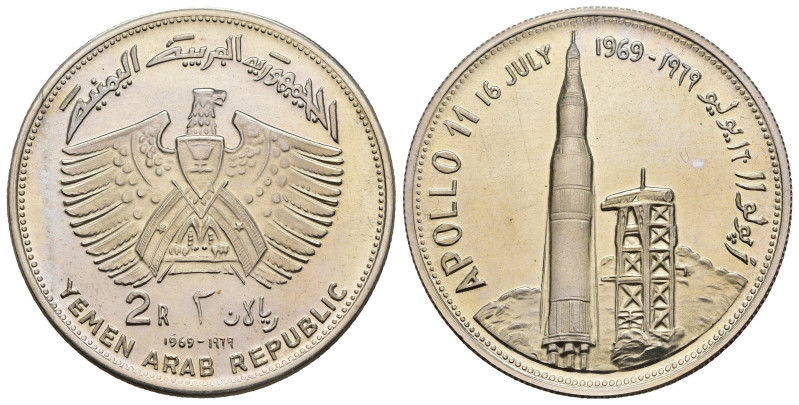 Yemen - 2 Riyals 1969 - Apollo XI - Ag. - KM# 2

FS

SPEDIZIONE IN TUTTO IL ...