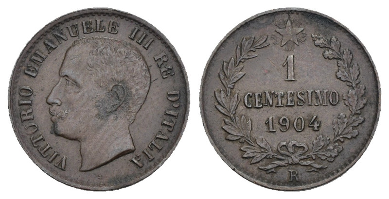 Regno d'Italia - Vittorio Emanuele III (1900-1943) 1 Centesimo "Valore" 1904 - G...