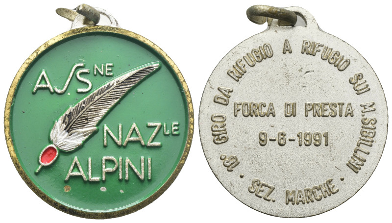 Alpini - Medaglia emessa dall' Associazione Nazionale Alpini - Commemorativa del...