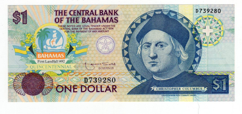 Bahamas - 1 Dollaro 1992 - P#50

qFDS

SPEDIZIONE IN TUTTO IL MONDO - WORLDW...