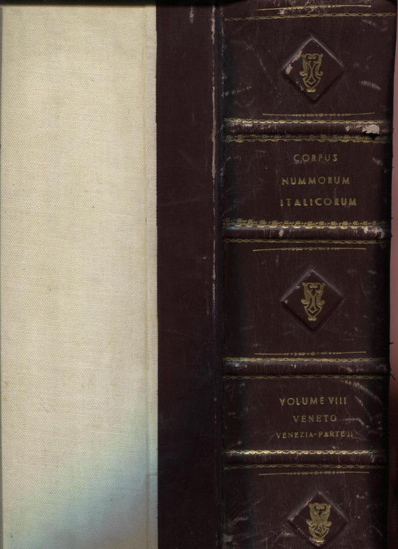 A.A.V.V. - Corpus Nummorum Italicorum. Vol. VIII. Veneto Venezia parte II. Roma,...