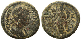 PHRYGIA. Docimeum. Pseudo-autonomous, Time of the Antonines, 138-192. Ae (bronze, 9.19 g, 24 mm). ΙЄΡΑ СVΝ - ΚΛΗΤΟС Draped bust of the Senate right. R...