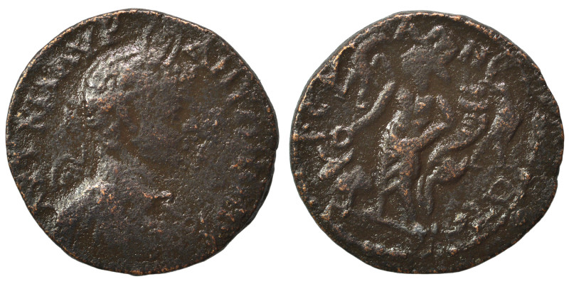 SYRIA, Seleucis and Pieria. Raphanea. Elagabalus, 218-222. Ae (bronze, 5.67 g, 2...