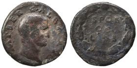 Galba, 68-69. Denarius (silver, 2.99 g, 17 mm), Rome. IMP SER GALBA AVG Bare head of Galba to right. Rev. SPQR / OB / C S in three lines wthin oak-wre...