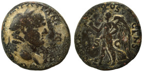 Vespasian, 69-79. Semis (bronze, 4.34 g, 19 mm), uncertain eastern mint (Ephesos?). [IMP CAESAR VESPA]SIAN [A]VG[VST] Laureate head of Vespasian to ri...