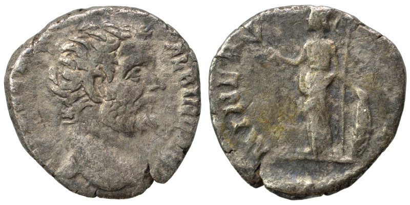 Clodius Albinus, as Caesar, 193-195. Denarius (silver, 2.02 g, 16 mm), Rome. D C...